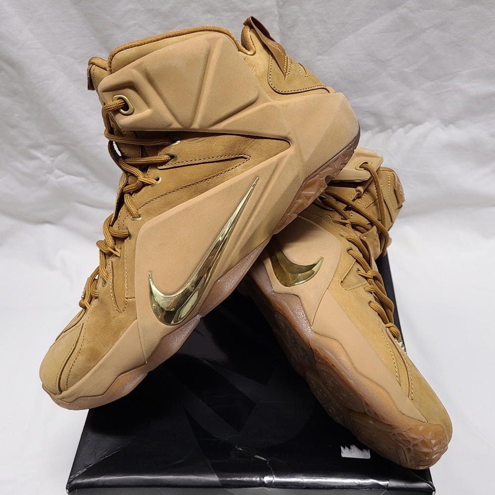 Lebron 12 Wheat